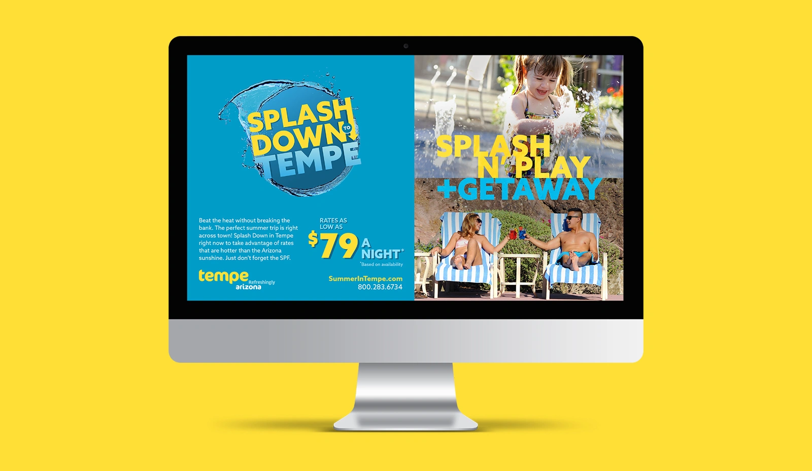 splash down